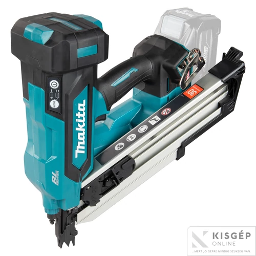 Makita BN001GZ 40Vmax XGT akkus szegező 50-90mm, 30°-34°-os szalagtáras