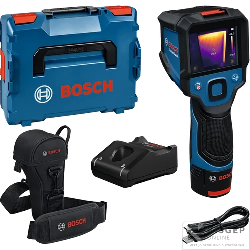 Bosch GTC 12V-450-13 hőkamera (akku és töltővel) L-boxxban