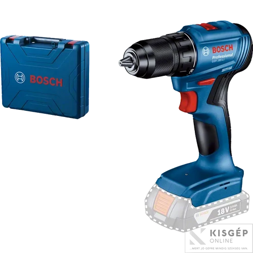 Bosch GSR 185-LI Akkus Fúró-Csavarozó solo kofferban