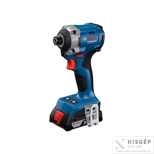 Bosch GDR 18V-215 Akkus ütvecsavarozó (2x2,0 Ah akkuval; GAL 18V-20 töltővel) szerszámkofferben