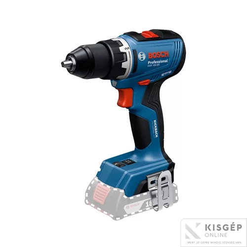 Bosch GSR 18V-65 Akkus fúró-csavarozó (akku és töltő nélkül) kartondobozban