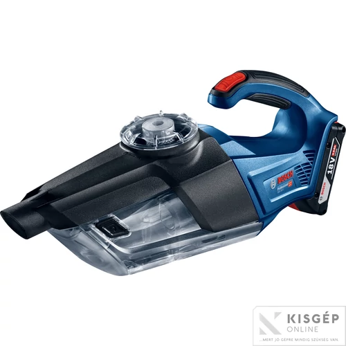 Bosch GAS 18V-1 Akkus porszívó akku és töltő nélkül