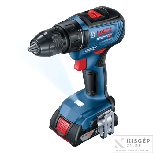 Bosch GSR 18V-50 Akkus fúrócsavarbehajtó 2x5,0Ah akkuval és töltővel + L-boxx koffer