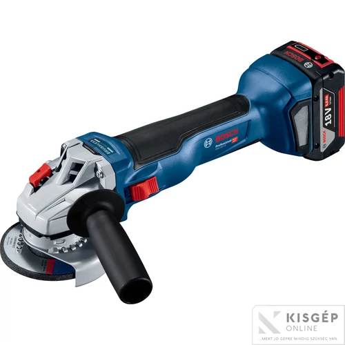 Bosch GWS 18V-10 (125mm) akkus sarokcsiszoló akku és töltő nélkül