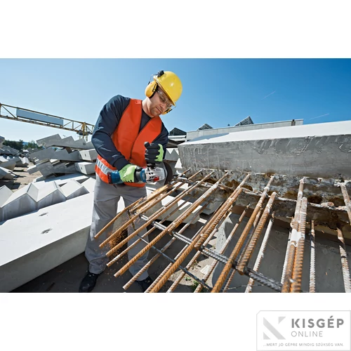Bosch GWS 18V-10 (125mm) akkus sarokcsiszoló akku és töltő nélkül
