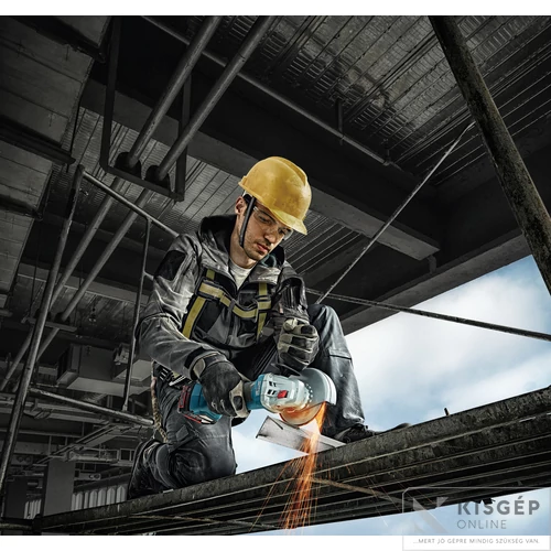 Bosch GWS 180-LI 125mm Akkus sarokcsiszoló akku és töltő nélkül