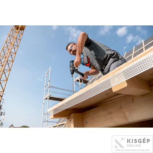 Bosch GSB 18V-150 C Akkus ütvefúró-csavaró 2x PC 8Ah akkuval töltővel kofferban