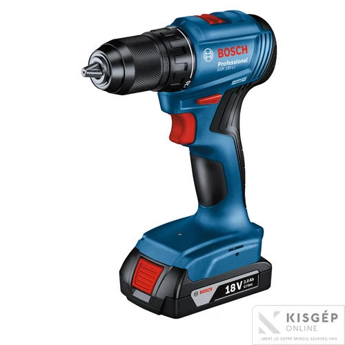 Bosch GSR 185-LI fúrócsav. Solo kofferben