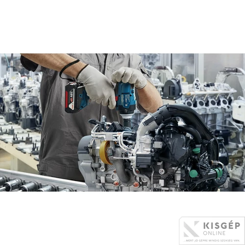 Bosch GDS 18V-400 Akkus ütvecsavarozó 2x5Ah akkuval és töltővel kofferban