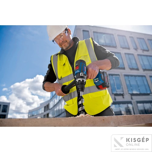 Bosch GSB 18V-150 C Akkus ütvefúró-csavaró 2x PC 8Ah akkuval töltővel kofferban