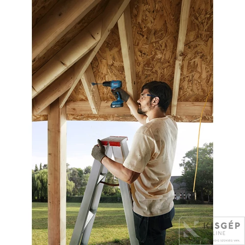Bosch GSR 185-LI fúrócsavarozó akkuval töltővel kofferban