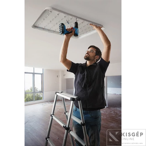 Bosch GSR 185-LI fúrócsavarozó akkuval töltővel kofferban