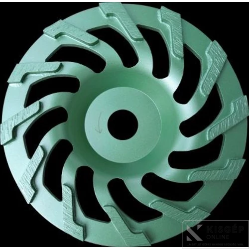 Diatech CCW 180x5x22,2gyém.cs.tárcsa STD duplasoros  zöld