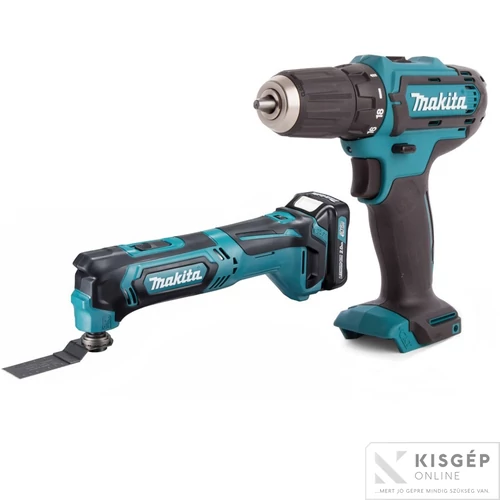 Makita 10,8V CXT Li-ion gépszett df331d + TM30d 2x2AH