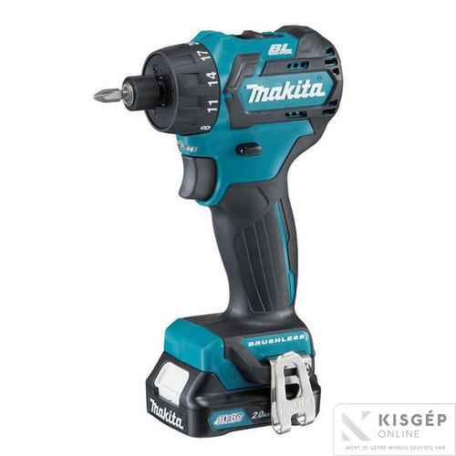 Akkus gép Csavarbehajtó Makita DF032DSAE 10,8V CXT Li-ion BL 35Nm csavarbehajtó 1/4" 2x2,0Ah Kisgéponline