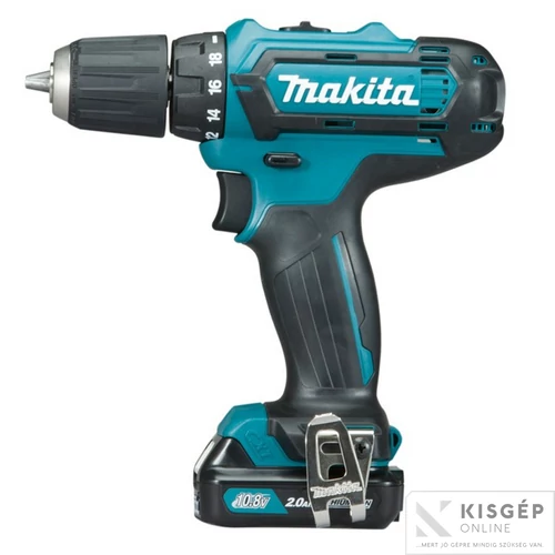 Makita DF331DSAE 10,8V CXT Li-ion 30Nm fúró-csavarbehajtó 2x2,0Ah