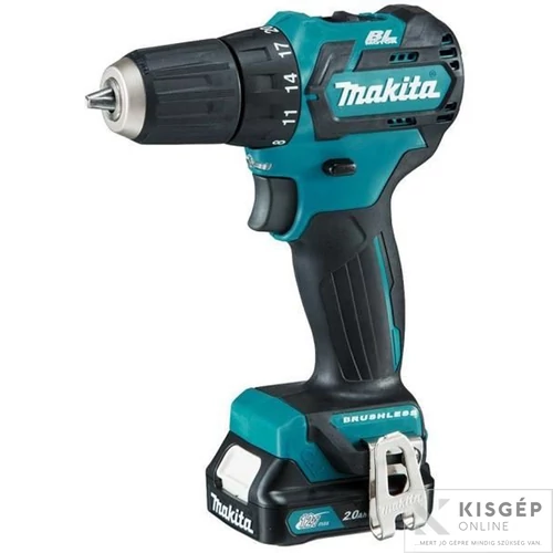 Makita DF332DSME 10,8V CXT Li-ion BL 35Nm fúró-csavarbehajtó 2x4,0Ah