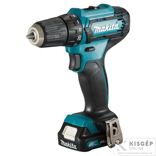 Makita DF333DSAE 12V max CXT Li-ion 30Nm fúró-csavarbehajtó 2x2,0Ah