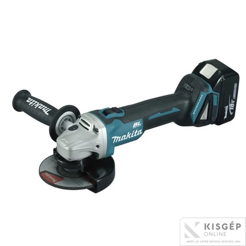 Makita DGA504RTJ 18V LXT Li-ion BL 125mm sarokcsiszoló 2x5,0Ah