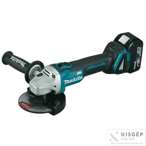 Makita DGA506RTJ 18V LXT Li-ion BL 125mm sarokcsiszoló 2x5,0Ah + FÉK
