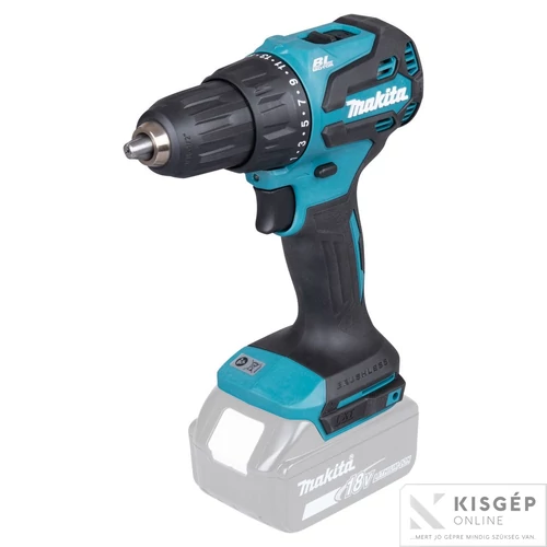 Makita DHP490Z 18V LXT Li-Ion BL 65 Nm ütvefúró-csavarbehajtó | Akku és töltő nélkül