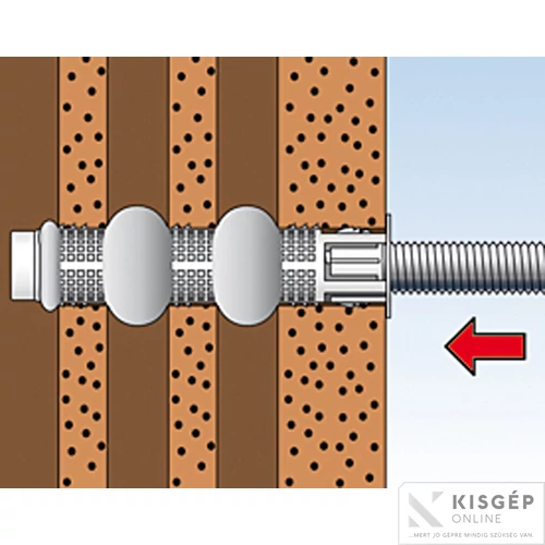 Fischer FIS H 20x85 K szitahüvely