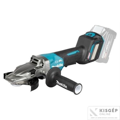 Makita Lapos fejű sarokcsiszoló 40Vmax XGT Li-Ion BL AFT 125 mm 39°