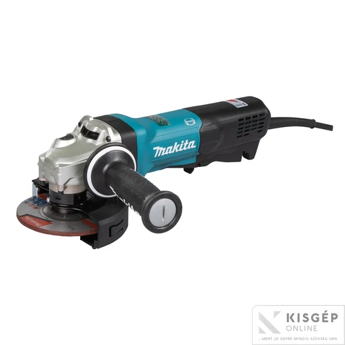 Makita 125 mm 1900 W sarokcsiszoló SJS II AFT kons+lágy+ford+FÉK HK R