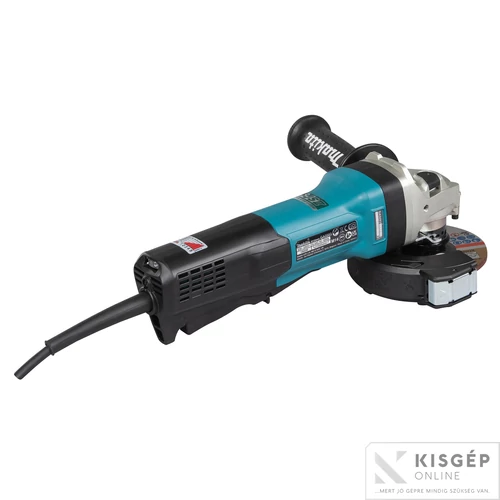 Makita 125 mm 1900 W sarokcsiszoló SJS II AFT kons+lágy+ford+FÉK HK R