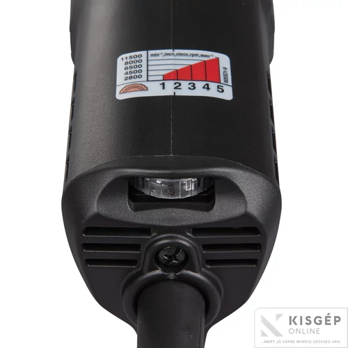 Makita 125 mm 1900 W sarokcsiszoló SJS II AFT kons+lágy+ford+FÉK HK R