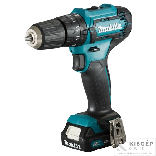 Makita HP333DSAE 12V max CXT Li-ion 30Nm ütvefúró-csavarbehajtó 2x2,0Ah