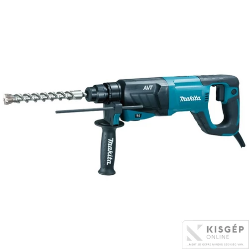 Makita HR2641 800W 2,4J SDS-Plus fúró-vésőkalapács AVT D