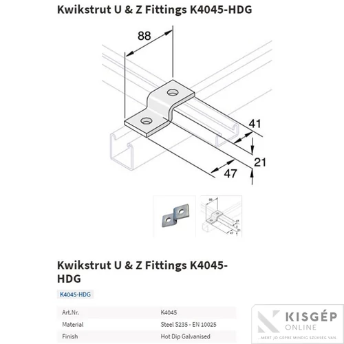 Tyco kapcsolóelem U&Z
