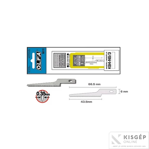 Olfa KB4-NS/3 szike