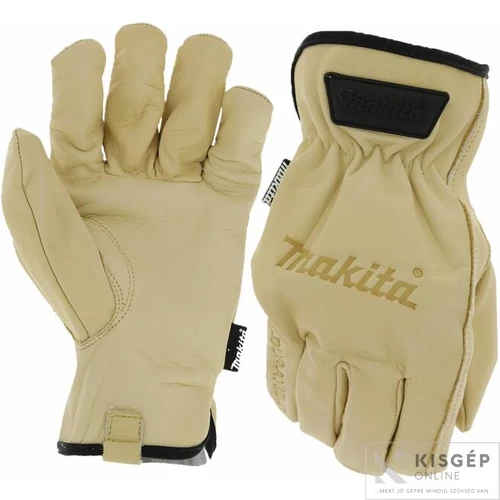 Makita Makita munkakesztyű 100% eredeti bőr XL