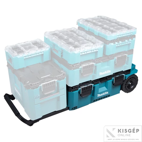 Makita MAKTRAK guruló tároló 81,9L 565x1011x295mm, 17,4kg