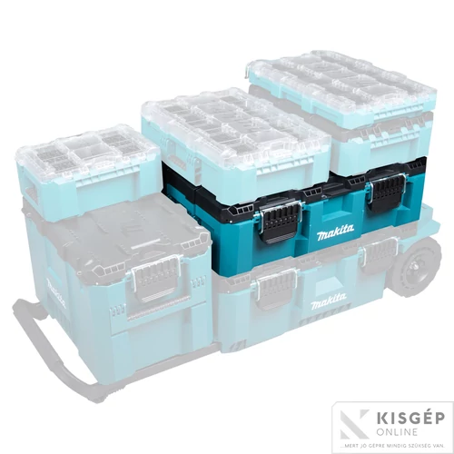 Makita MAKTRAK nagyméretű tároló 63,1 L, 565 x 800 x 252 mm, 10,1 kg