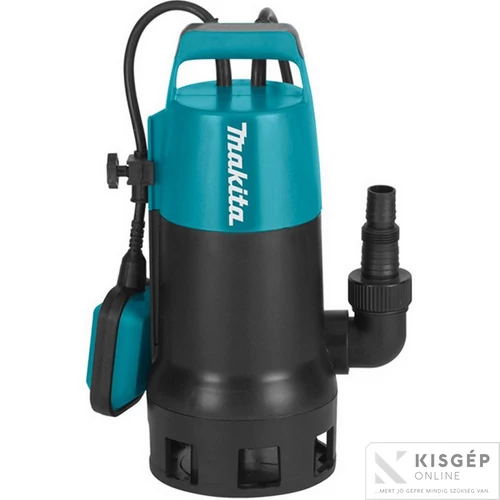 Makita PF1010  1100W elektromos szivattyú, 14.400 l/h, 3,3 kg SZV