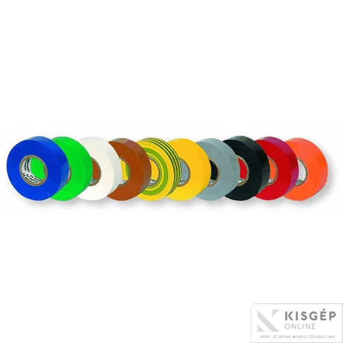 Szigetelő szalag 20x19 fekete 1db