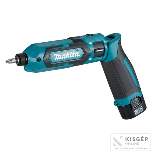 Makita TD022DSE 7,2V Li-ion 25Nm ütvecsavarbehajtó 1/4