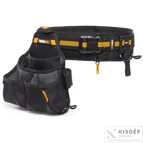 Toughbuilt 3 részes övtáska és kalapácstartó szett