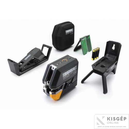 Toughbuilt zöld keresztlézer 30m