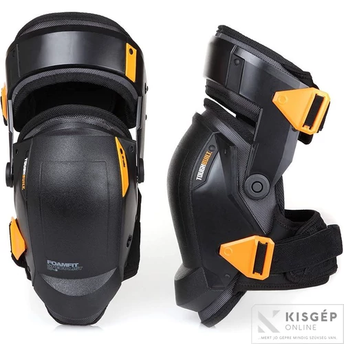 Toughbuilt FoamFit combtámaszos térdvédő - kemény borítással
