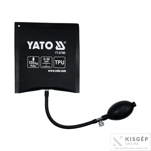 YATO Pumpás szerelőpárna 150x160mm; 0-50mm; max.135kg