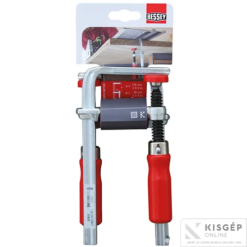 BESSEY Teljesacél gépasztal szorító 300/60