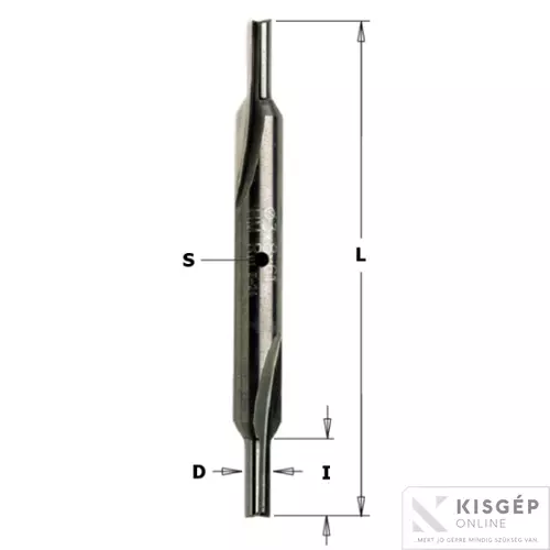 194711031110000 CMT tömör keményfém gumihely marók, HW D=3X8X65 S=6