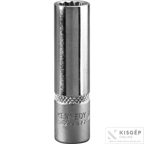 KENNEDY 11mm hosszú dugókulcs 1/4" meghajtóval