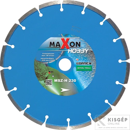 Diatech Maxon HOBBY 230x7x22 gyémánttárcsa