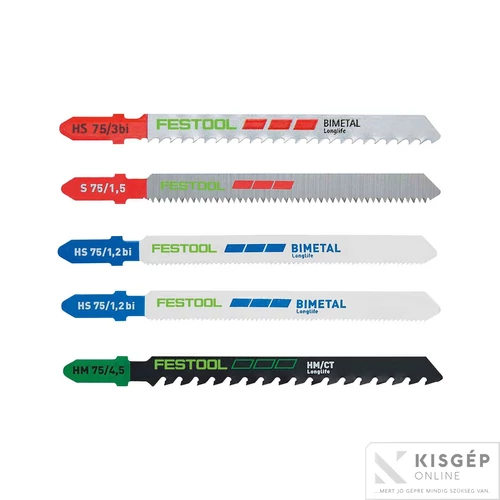 Festool Szúrófűrészlap set, STS-Sort/21 P/M/B 1db