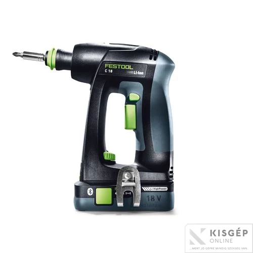 Festool Akkus fúró-csavarbehajtó, C 18 HPC4,0 I-Set
